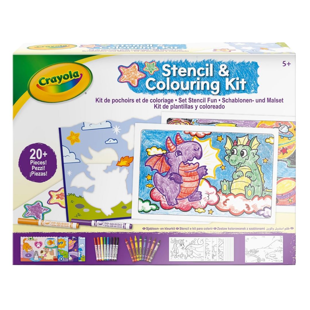 Crayola Stencil Fun Set