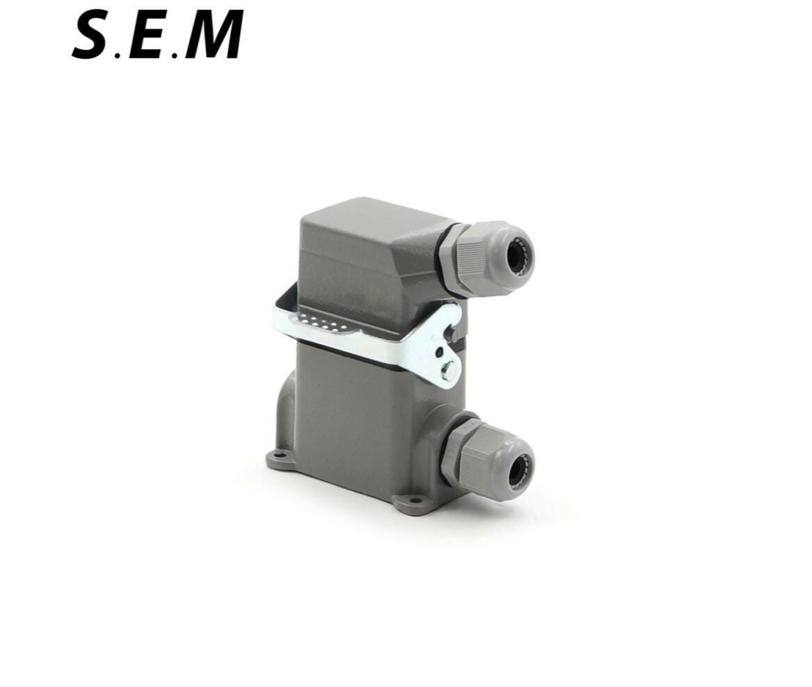 Connector | Heavy Duty | 6-Pin | Lock | IP65