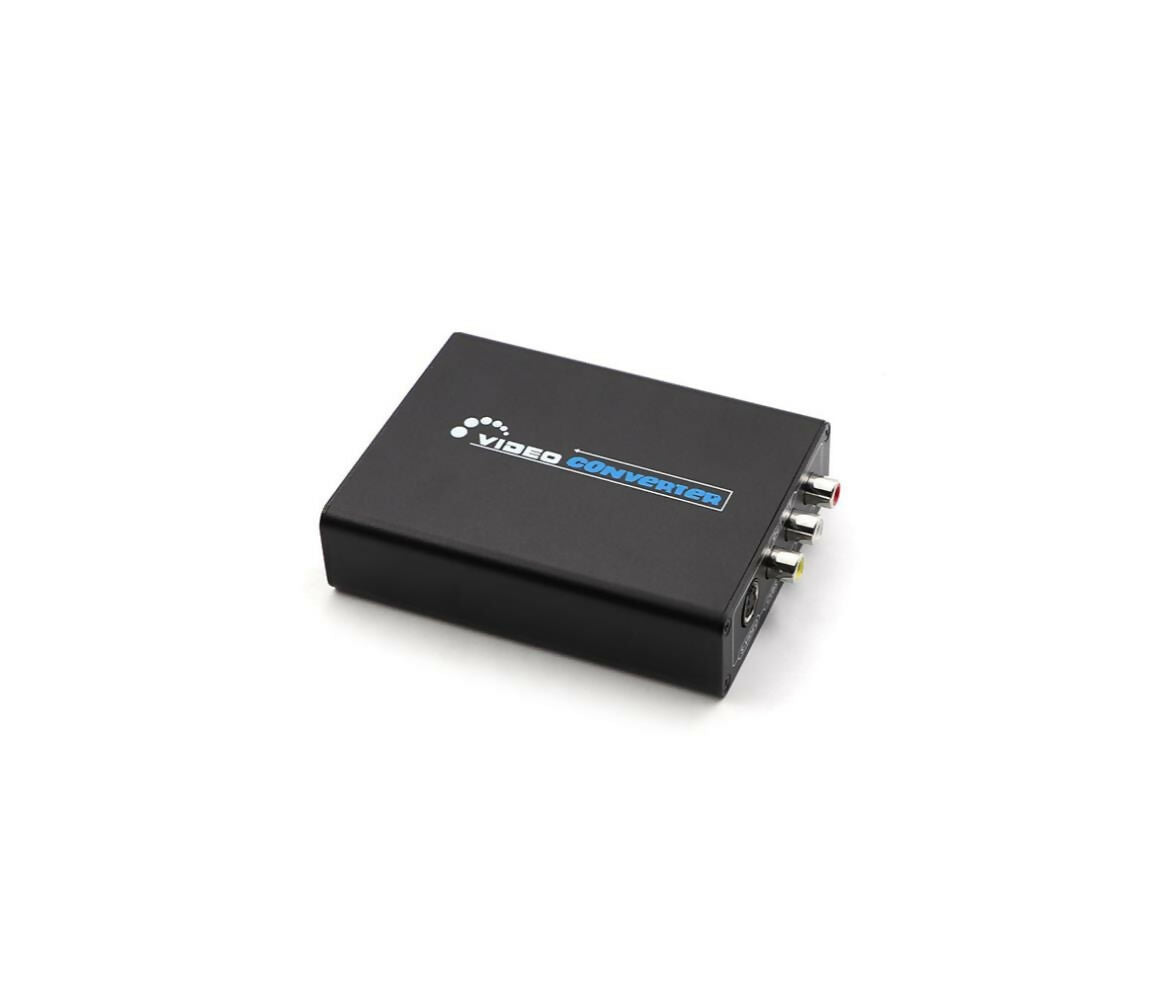 Audio Video Converter | HDMI - S-VHS & 3x RCA Audio Video