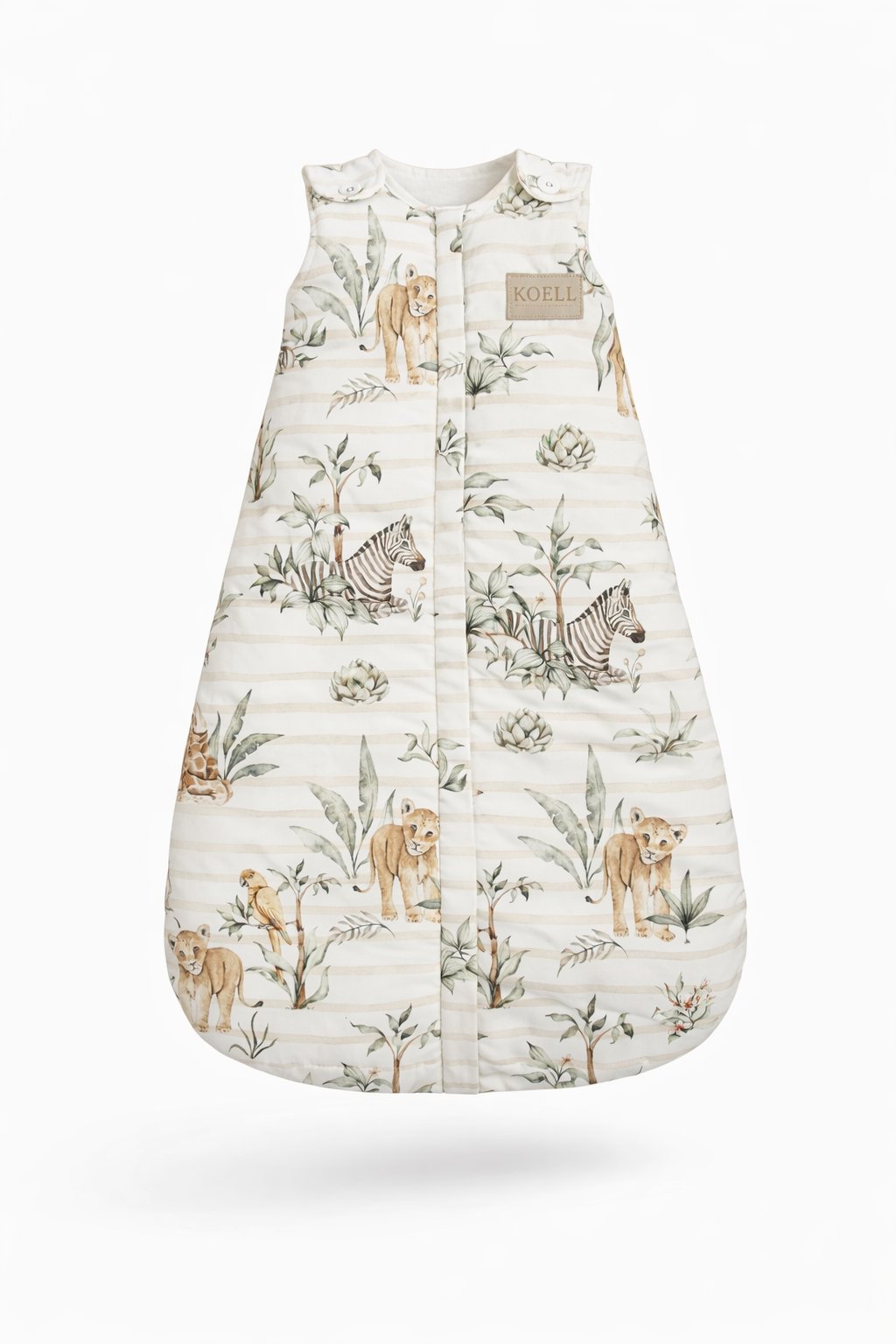 Koell: Baby Sleeping Bag for Crib - "Safari"