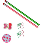 Cheerful Cherries Stationery Set