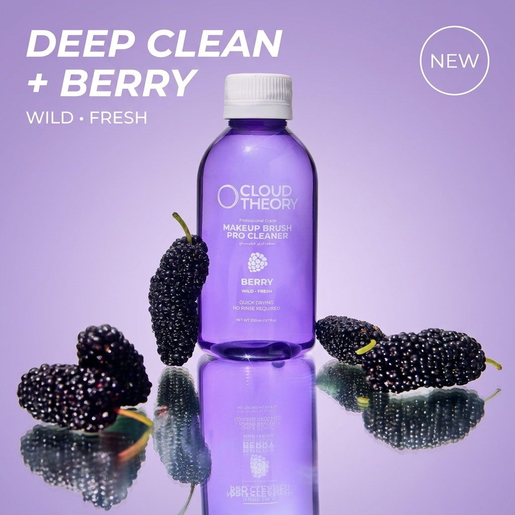 Cloud Theory Brush Cleaner - Berry - 200ml