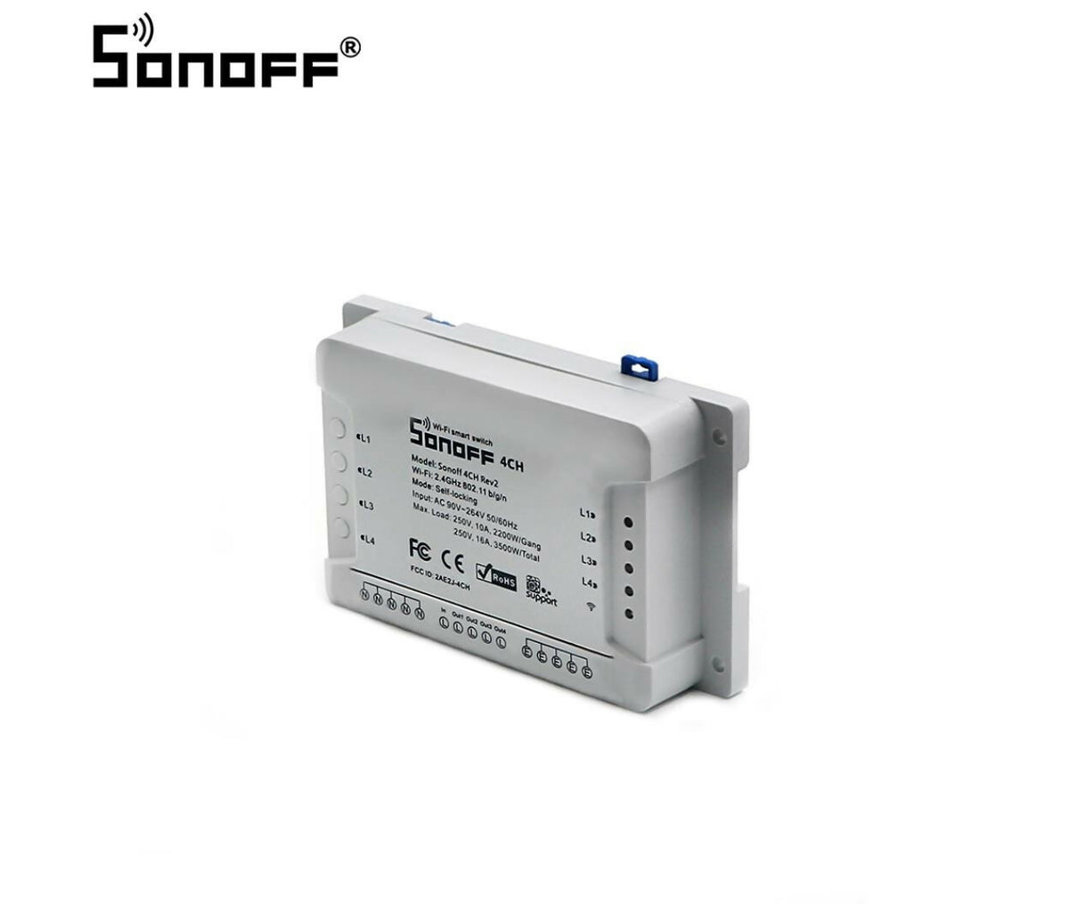 IoT Smart | WiFi Switch | 4-Channel | R2 Sonoff