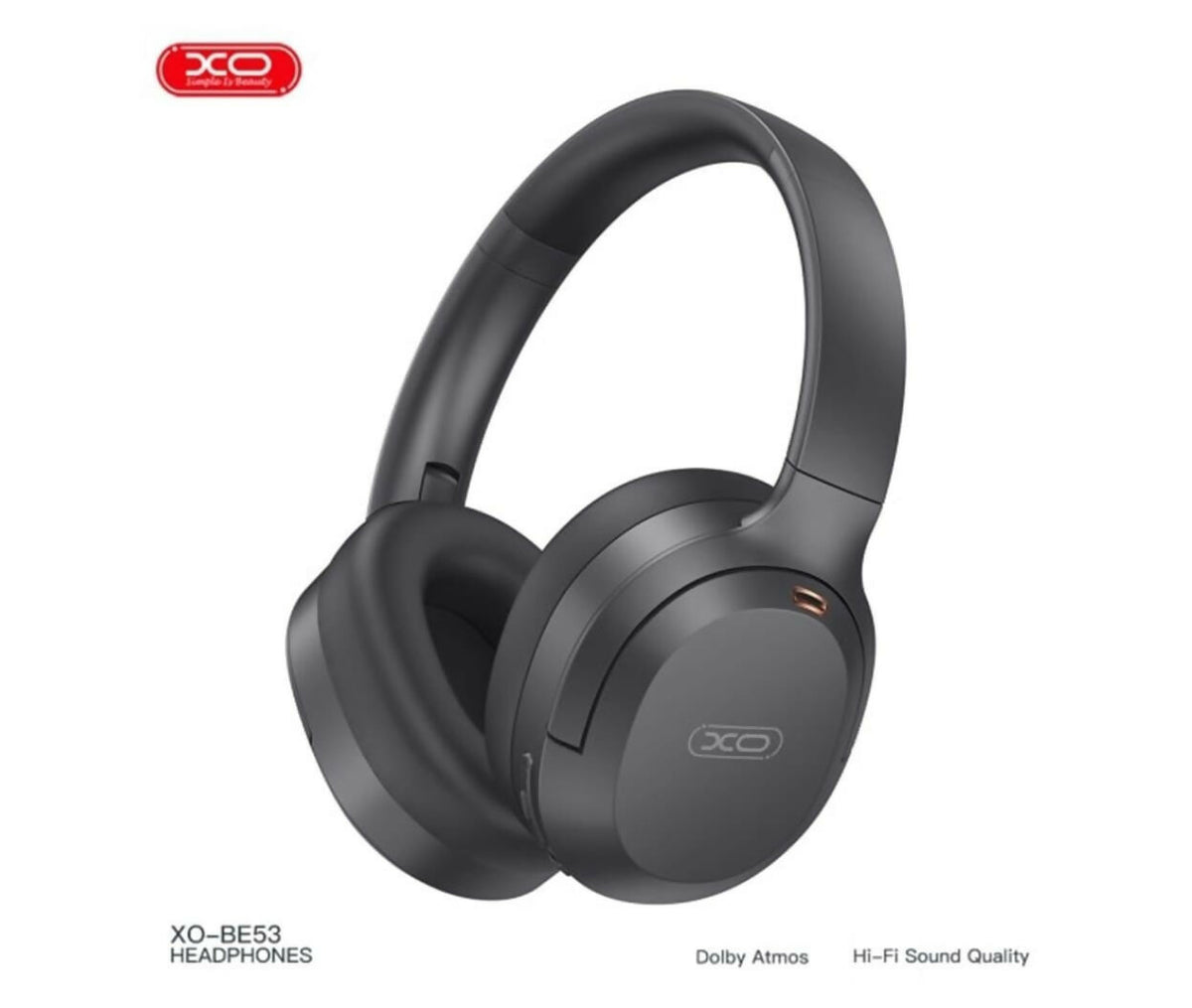 Tough Style Swivel Headband ANC Headset, Bluetooth Version:V5.3, Charging Time: 2.5hrs, Playback Time: 55hours