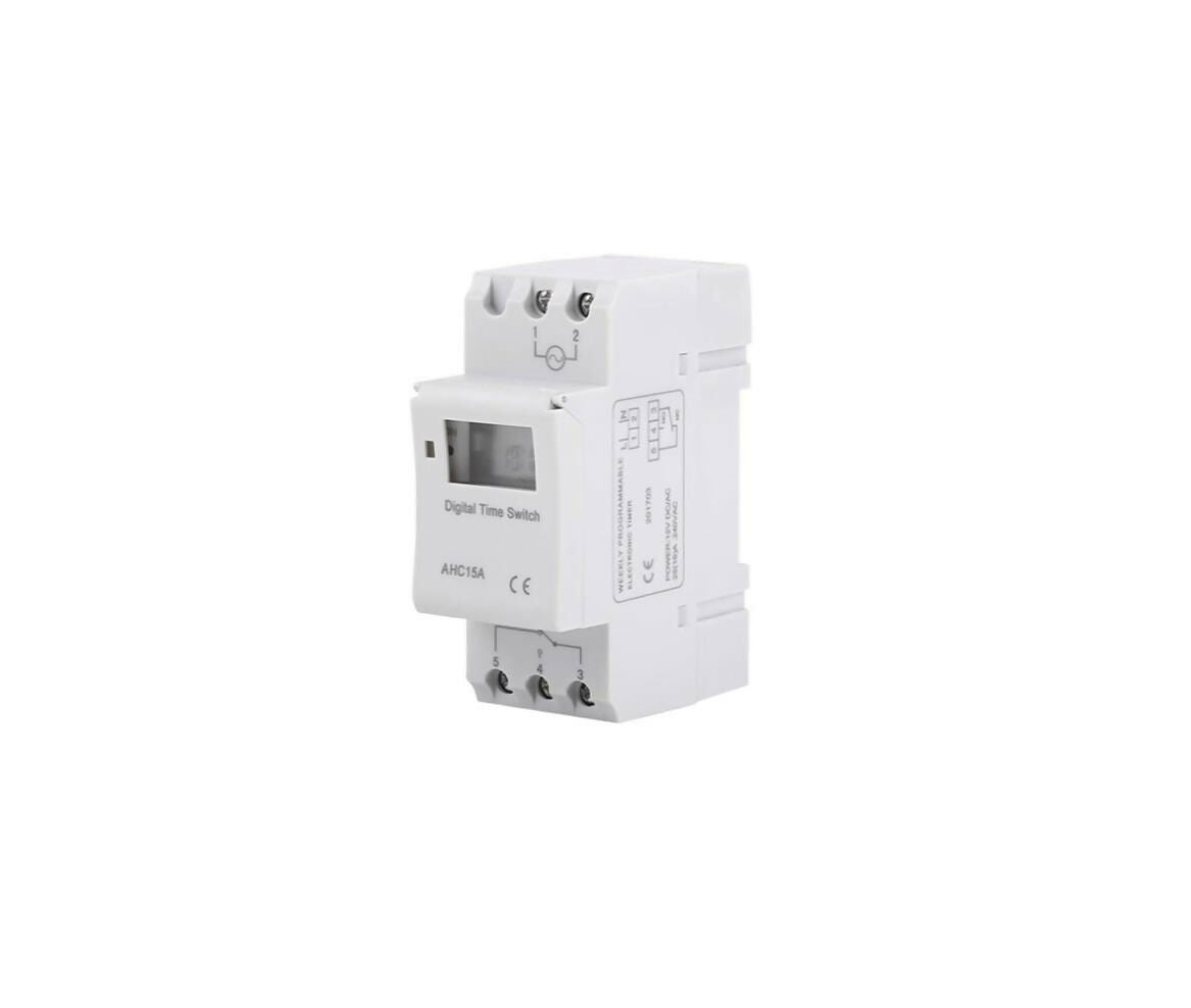 Timer Switch On Off | Weekly | Digital Din Rail | 12V-220V