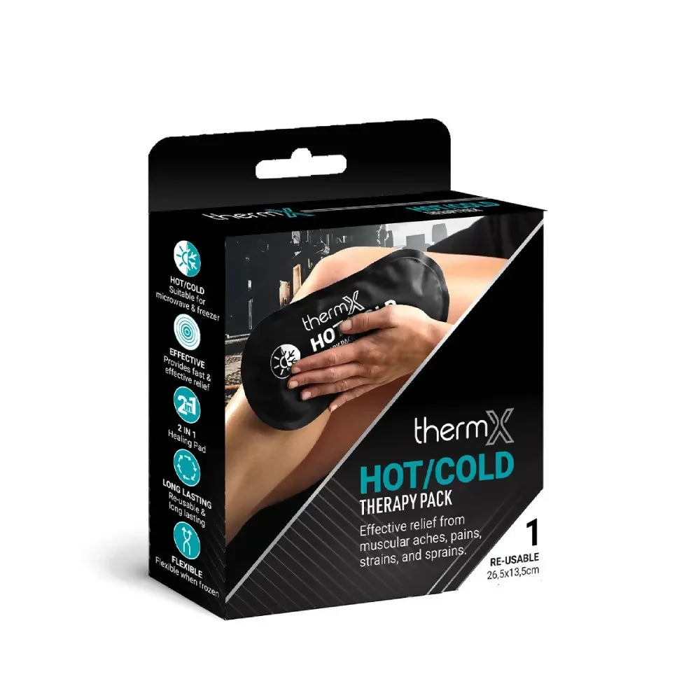 Hot/Cold Pack Reusable Black - 26.3 X 15.5Cm