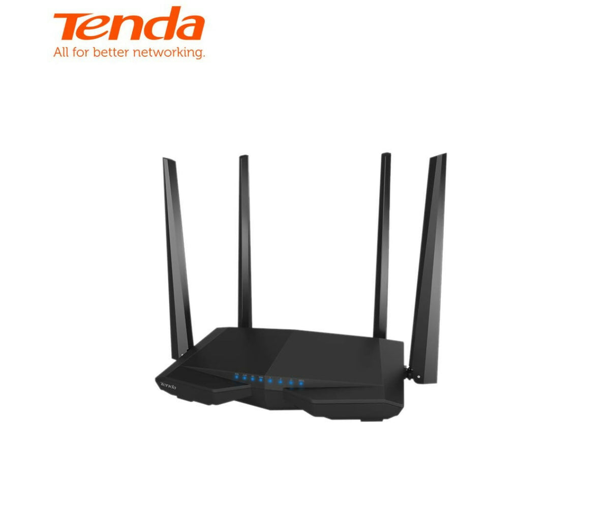 Router | 1200Mbps 2.4GHz & 5GHz | AC6 | Tenda