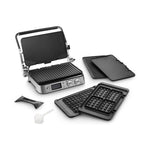 DELONGI CONTACT GRILL 2000 W 7 FUNCTIONS 3 PLATES