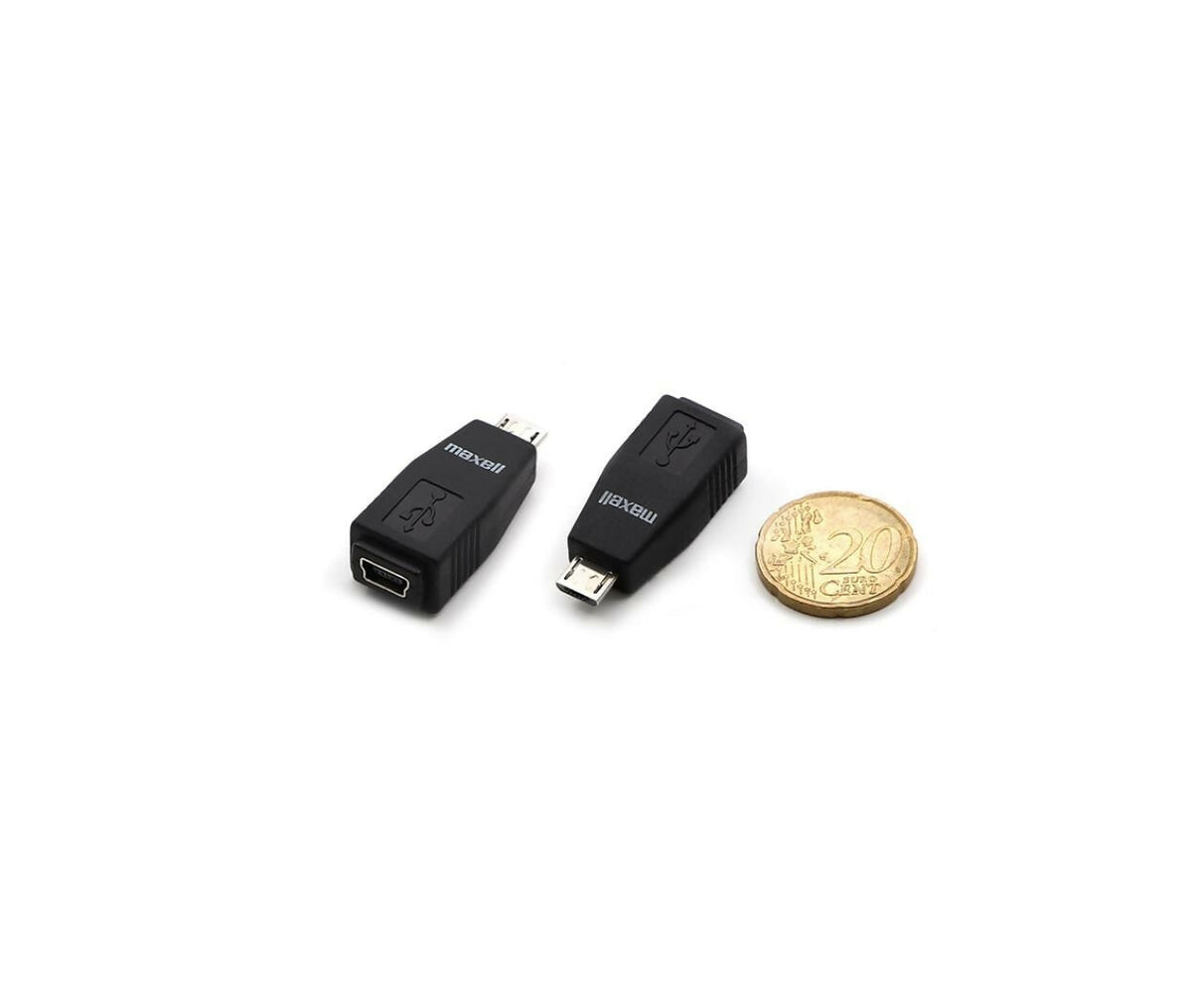 Data Cable Adapter | USB 2.0 | Micro Male - Mini Female
