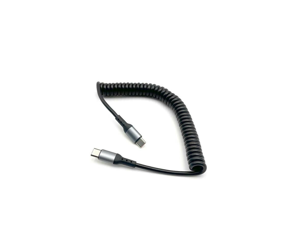 USB Converter | USB-C - USB-C | Super Fast Charging | Spring Wire | 100W | 1.8m