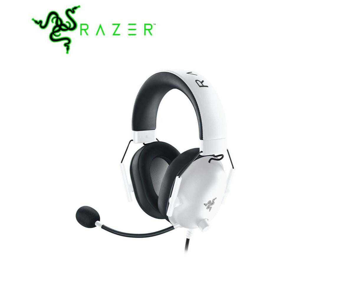 HEADPHONE WIRE RAZER SHARK V2X WHITE