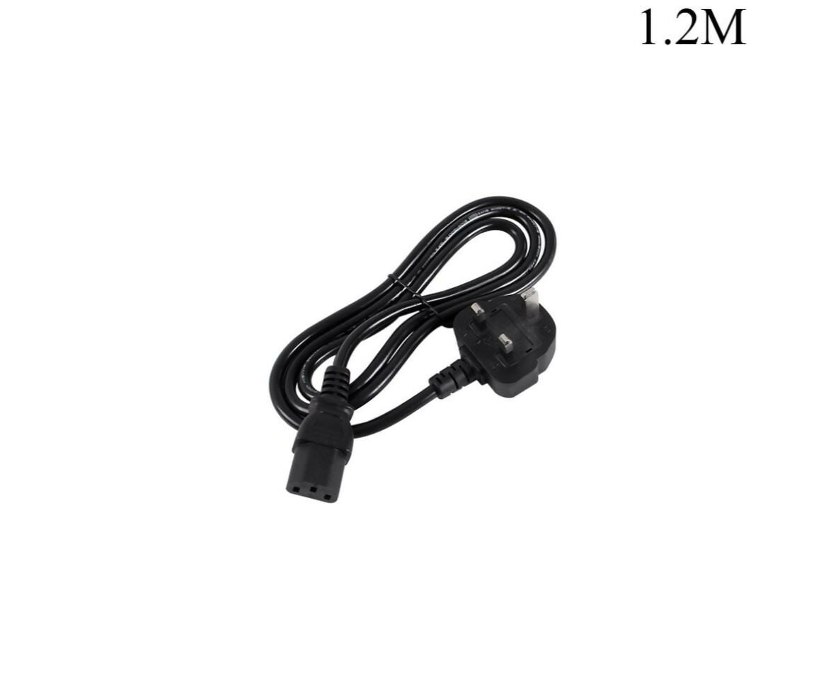 Power Cable | UK Plug - C13 | 3x0.75mm | 1.2M