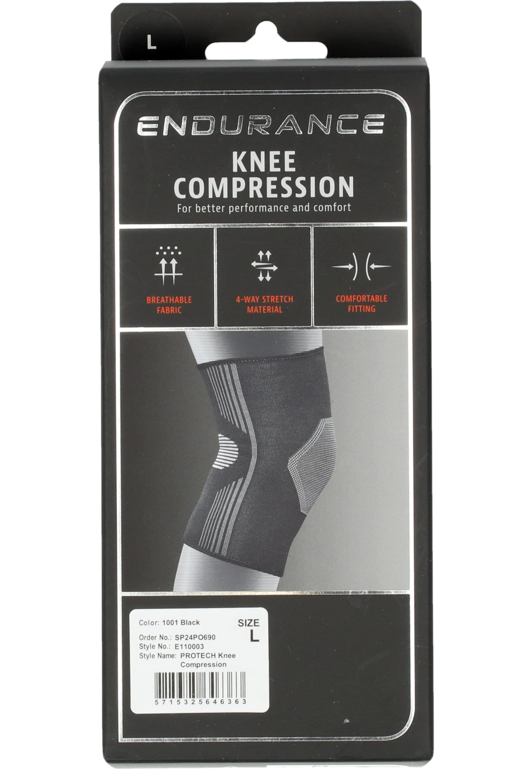 ENDURANCE PROTECH KNEE COMPRESSION