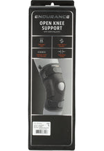 ENDURANCE PROTECH OPEN KNEE SUPPORT W/ JOINTS