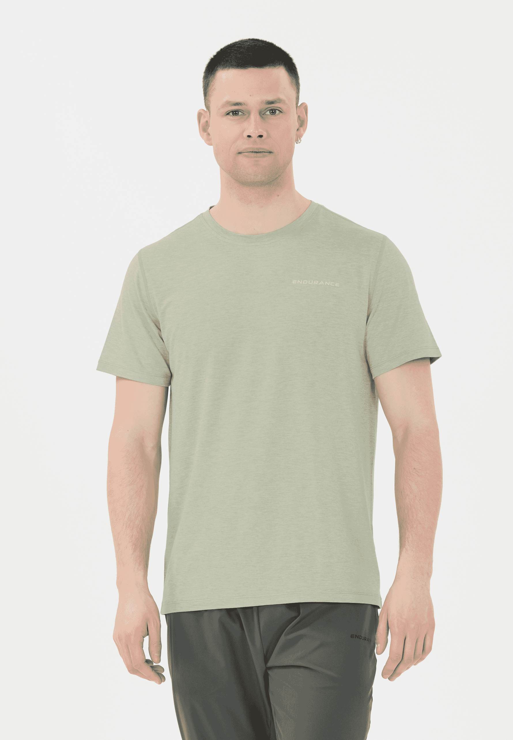 ENDURANCE ABDON M MELANGE S/S TEE