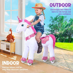 Ponycycle Riding Pink Horse - 3-4 Years