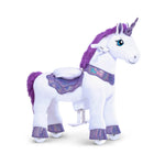 Ponycycle Riding Purple Horse - 4-8 Years