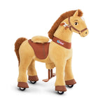 Ponycycle Riding Brown Horse - 3-4 Years