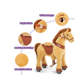 Ponycycle Riding Brown Horse - 3-4 Years