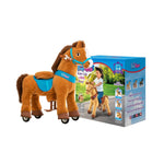Ponycycle Riding Light Brown Horse - 3-4 Years
