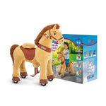 Ponycycle Riding Brown Horse - 4-8 Years