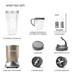 NutriBullet 900 Series 10-pc - Champagne