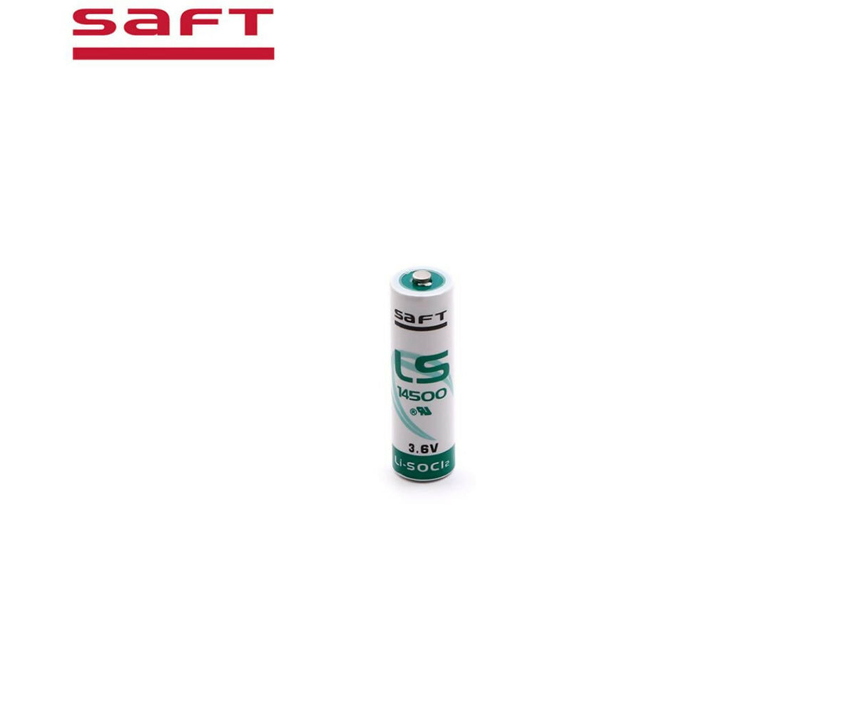 Lithium-SoCl2 Battery | 3.6V 2600mAh | LS14500 | Saft