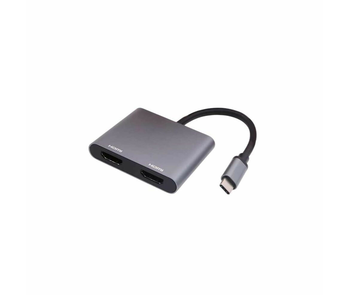 USB Converter | USB-C - 2x HDMI | 0.10M