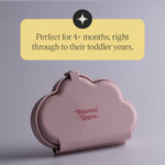 Tommee Tippee Silicone Foldable Plate with Suction Base – Pink