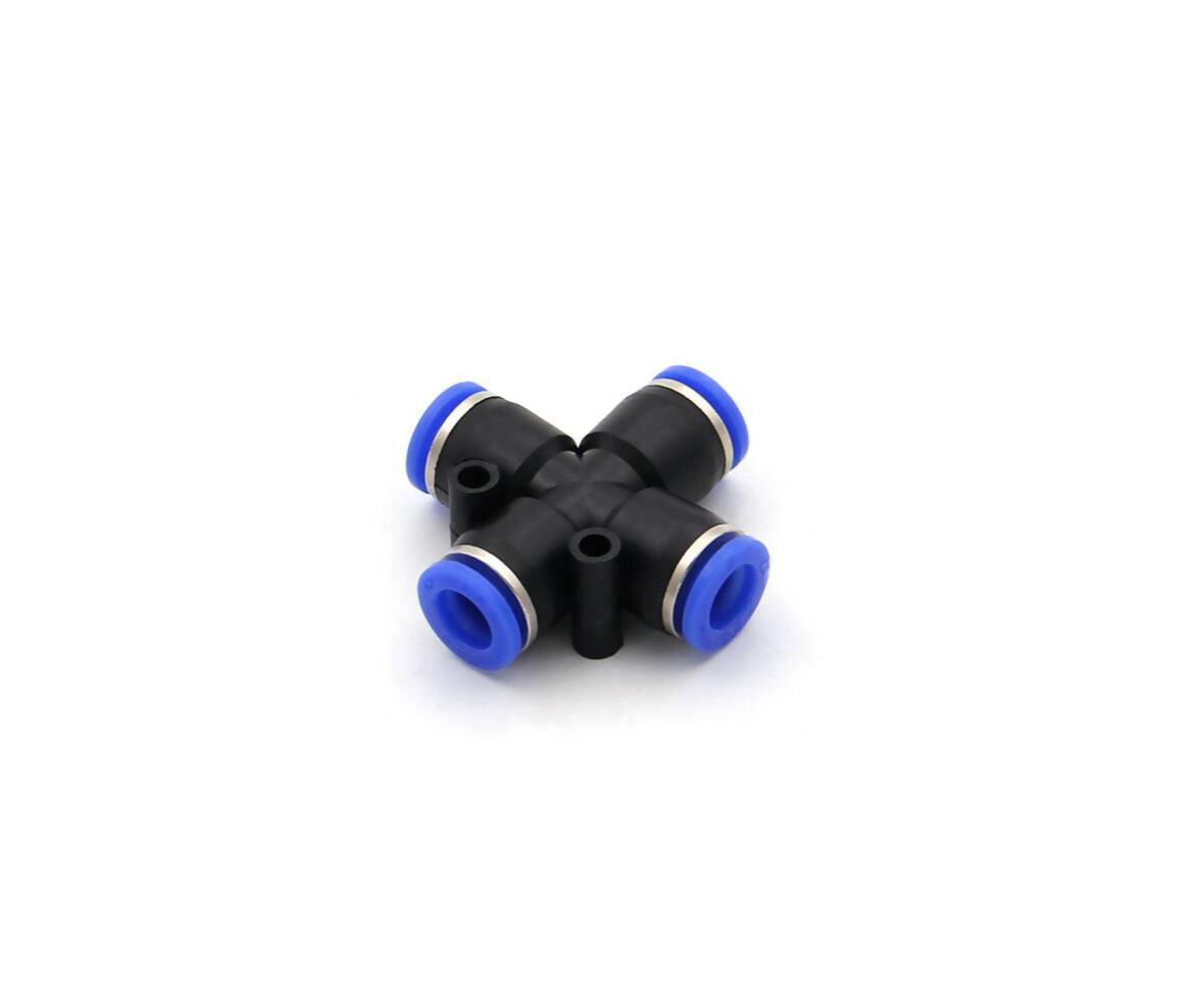 Pneumatic | Fittings | 4-Way | 8mm | PZA8