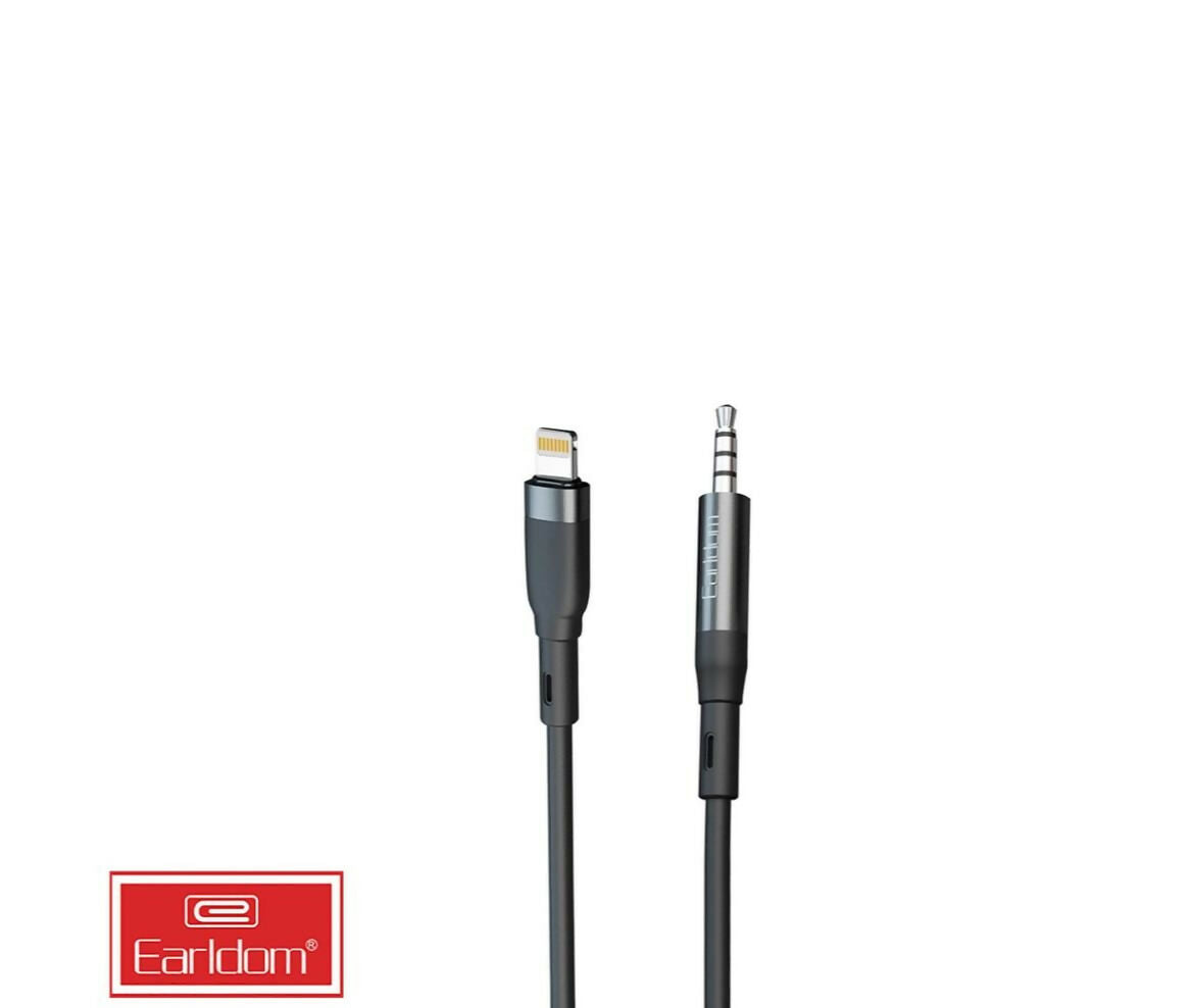 Cable Audio | Lightning - AUX Male 3.5mm | 1M | Earldom AUX40