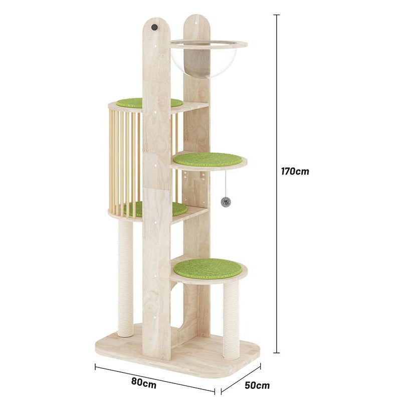 Etsuki Rubber Wood Column