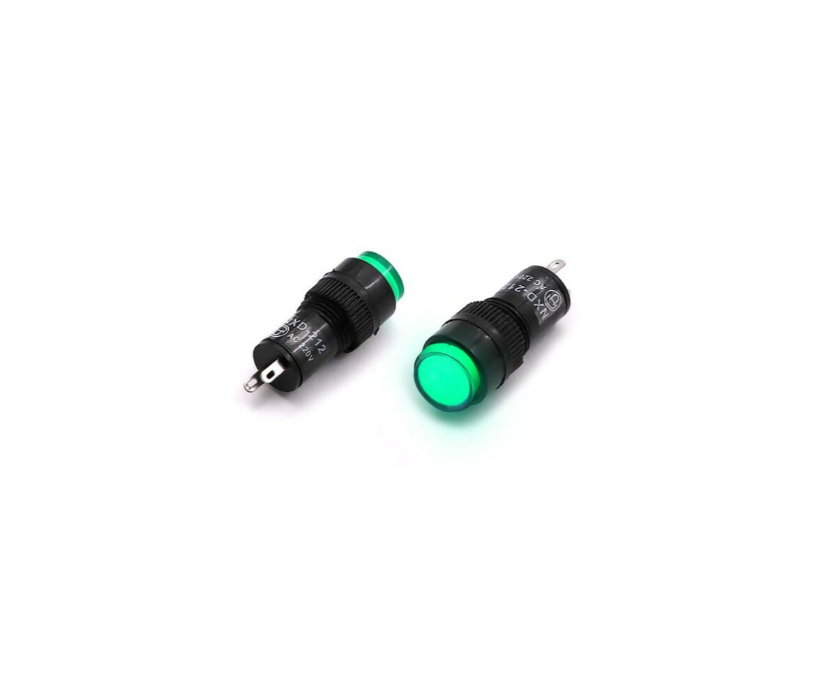 LED Indicator | 220V | 12mm | Green