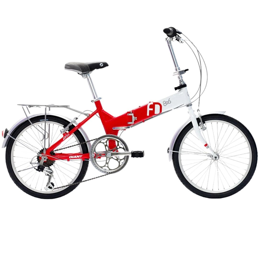 Giant Foldable Bike Red