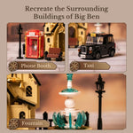 Pantasy Steampunk Clock Tower Building Set