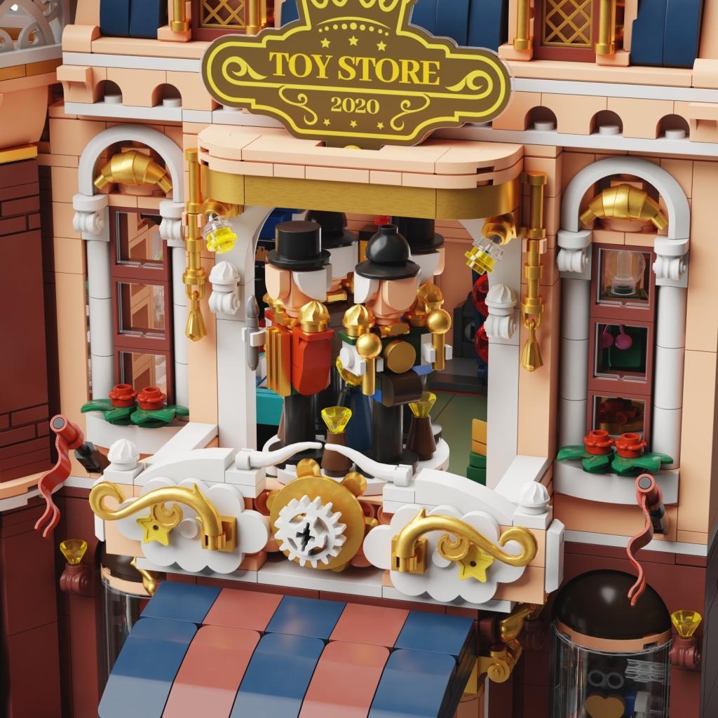 Pantasy Retro Toy Store Building Set