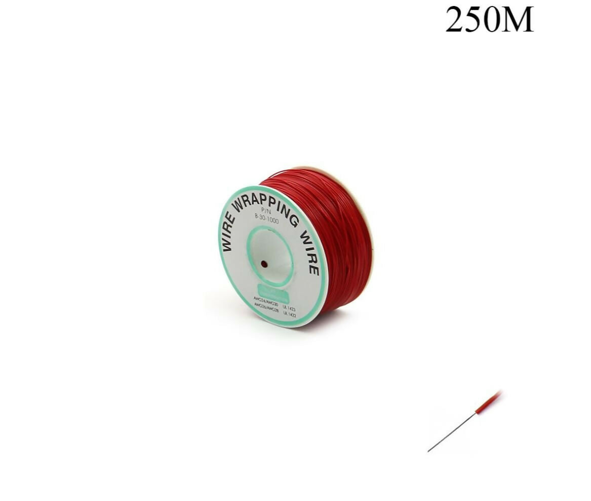 Single Core Copper Wire | 0.25mm x 250M | Red