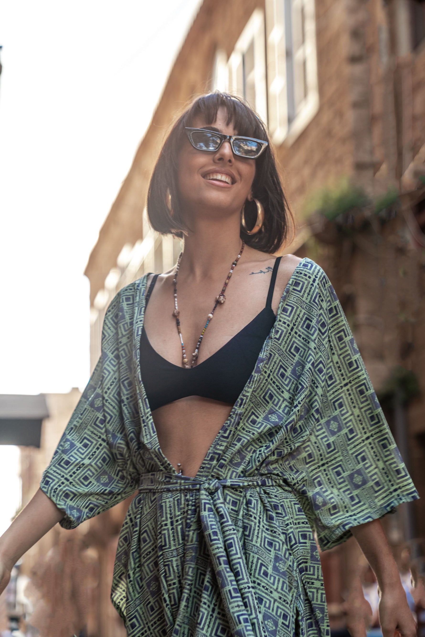 Ysera Flowy Kaftan by Eleven Dragons
