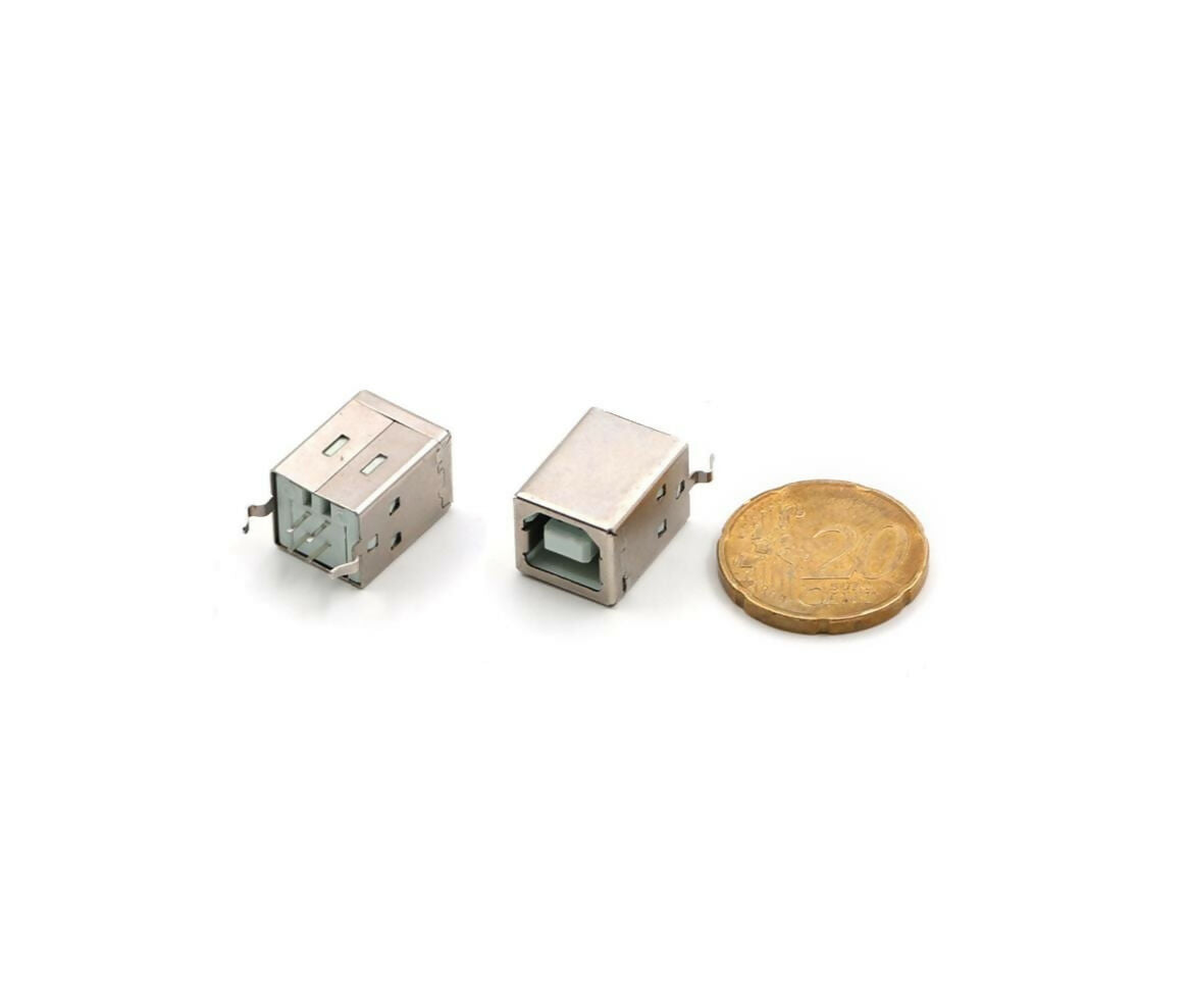 Connector | USB-B Female PCB | Vertical