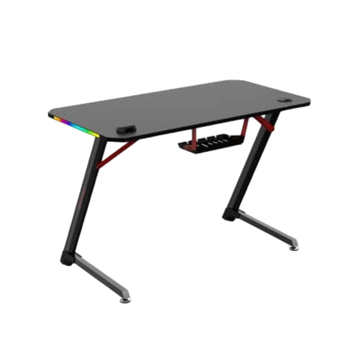 Fantech (GD511) DHybrid Gaming Desk Table - RGB LED Color Mode - Black