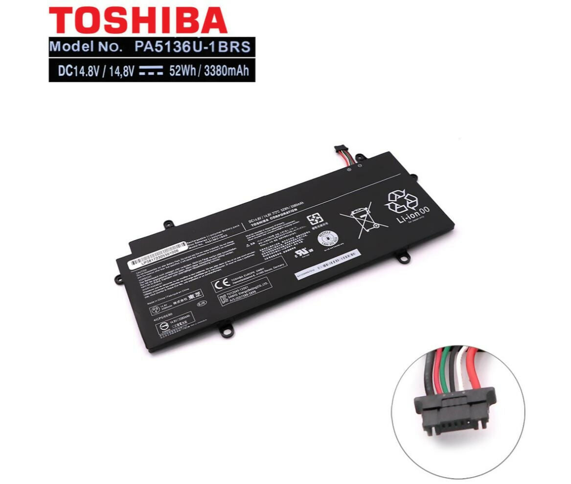 Laptop Battery | 14.8V 3380mAh | Compatible With Toshiba PA5136