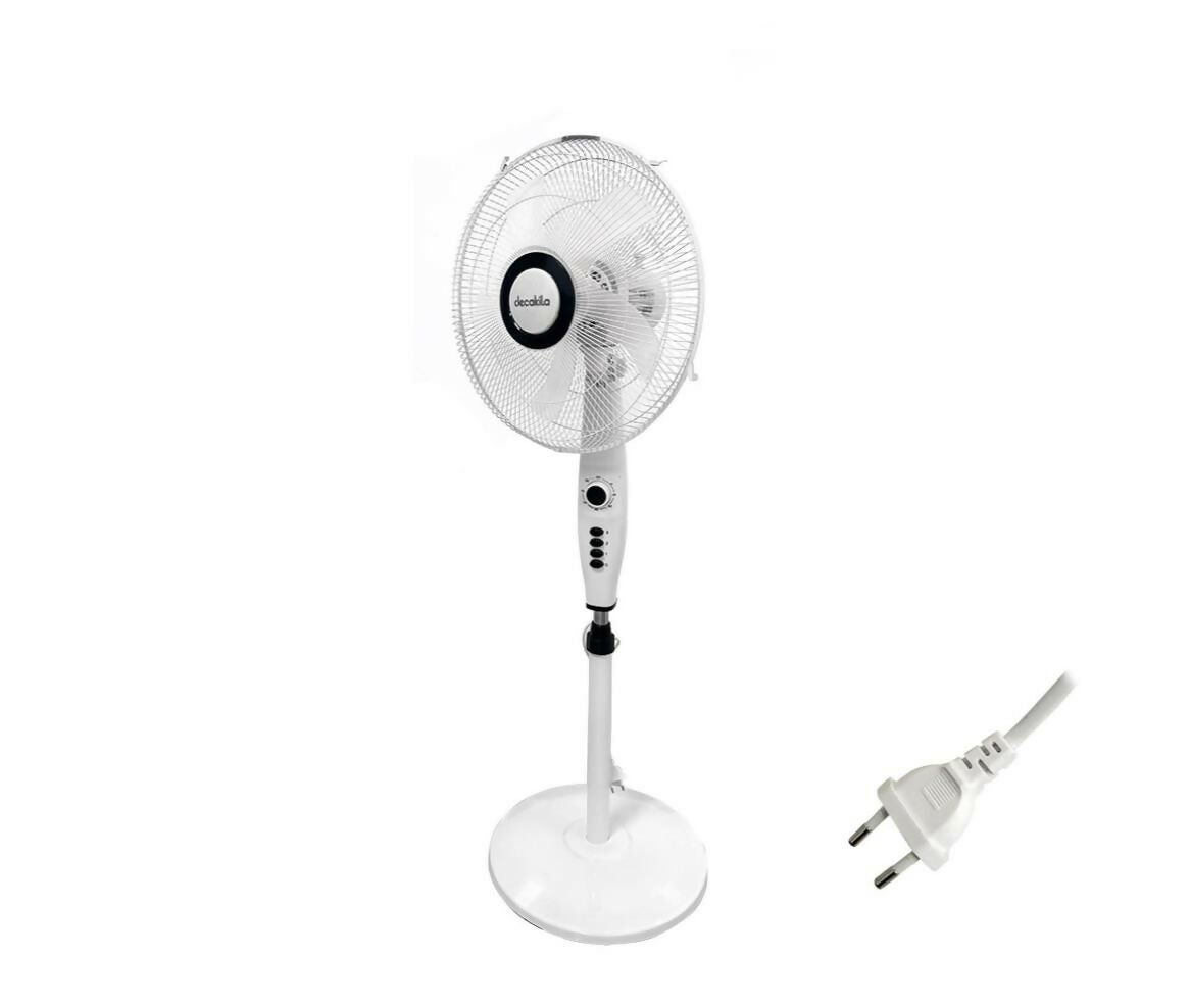 Fan Stand | 16" | 220V Ac | 45W | White| Decakila