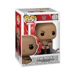Funko Pop! WWE The Rock vinyl figure in its original window box packaging, number 137.
