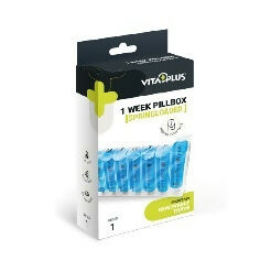 One Week ( Spring Loaded) Pill Box With Sticker