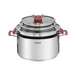 Tefal OPTI'SPACE SET 6 pcs INOX