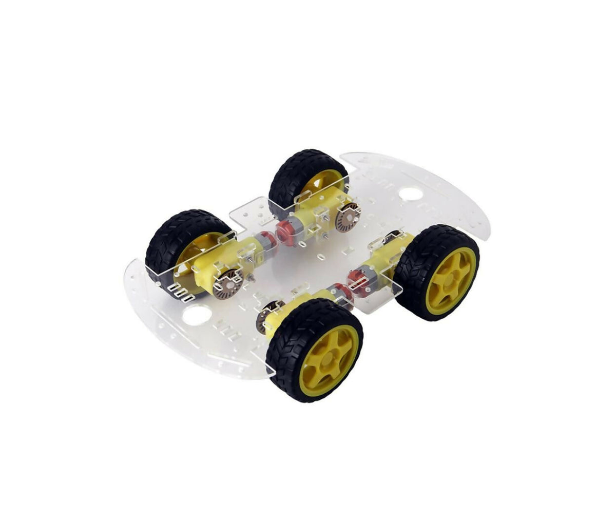 Robot Car Chassis | Plexy 4WD