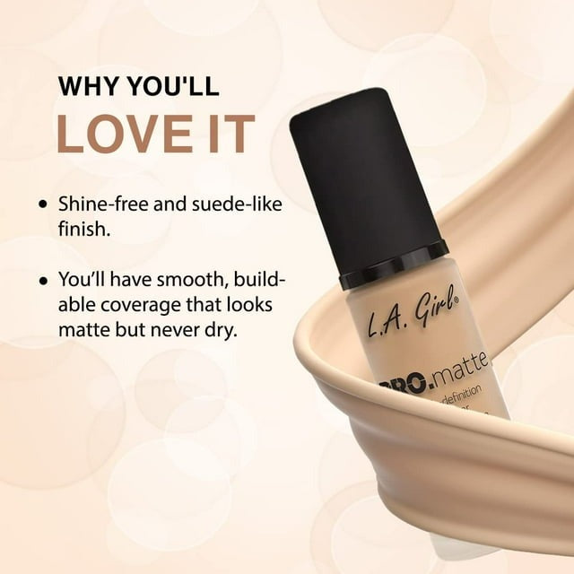 L.A. Girl Pro Matte Foundation Ivory | Savonera Lebanon