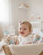 Sparkling Heart Baby Headband – Soft Elastic Comfort
