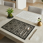 Floral Metal Placemat