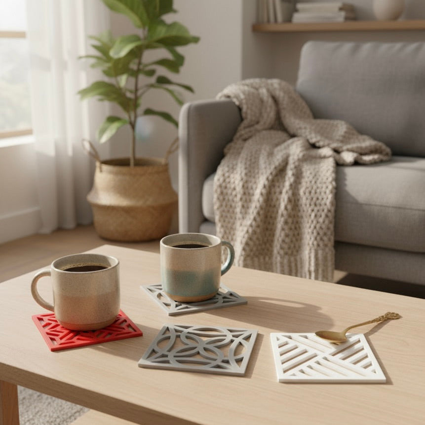 Arabesque Set of Coasters